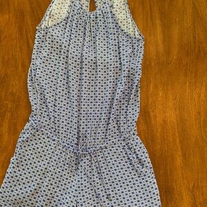 GAP Blue and White Patterned Women's Shorts